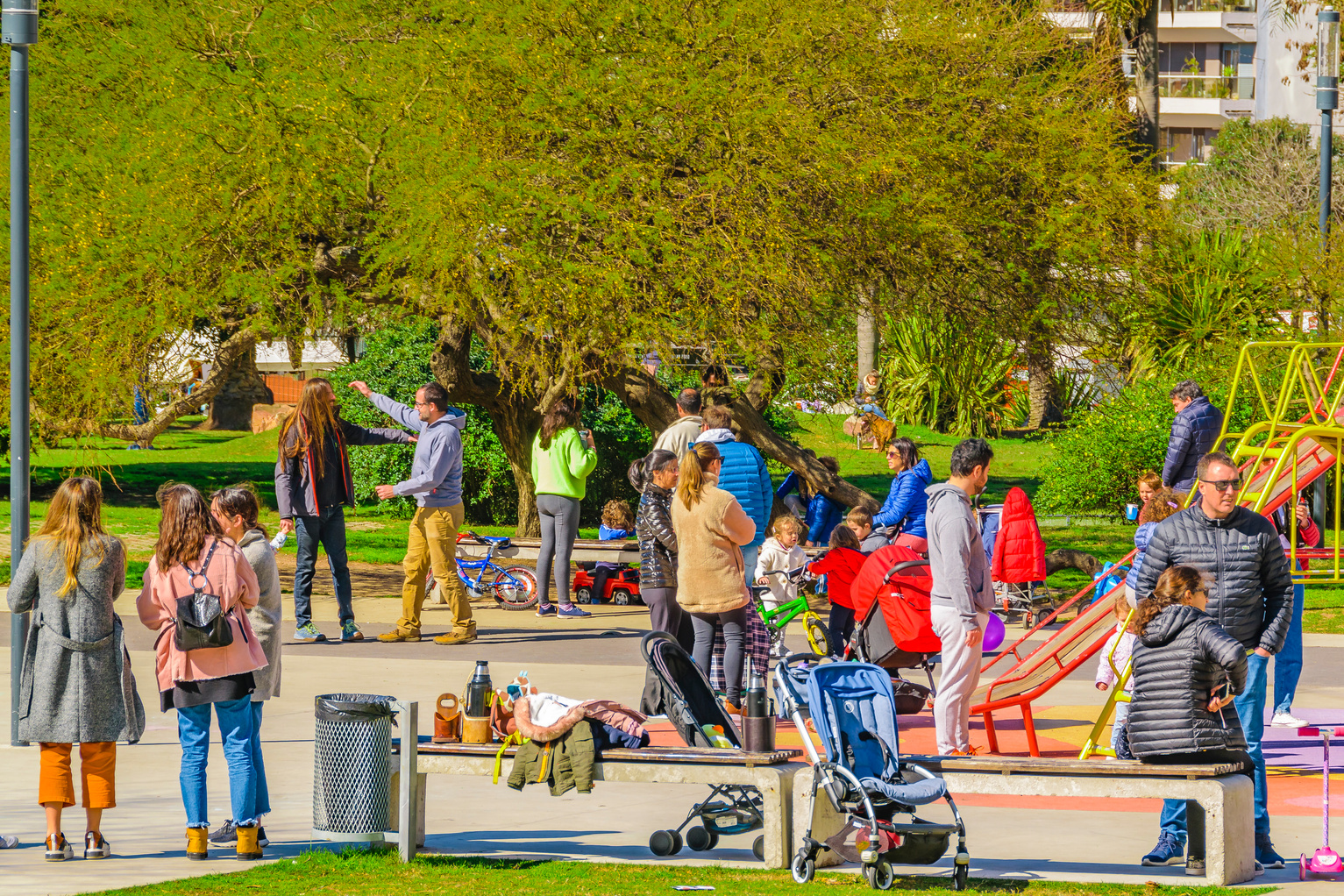 Villa Biarritz Urban Park, Montevideo, Uruguay